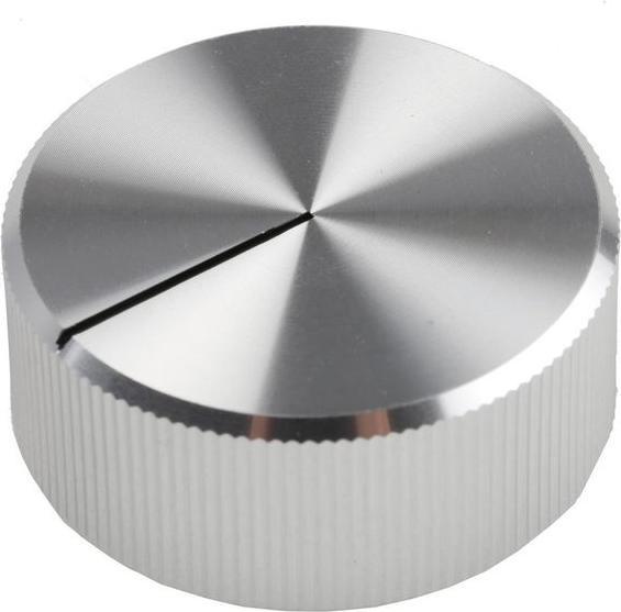 Produktbild Rs Pro Drehknopf Aluminium 30mm silber 6,35mm