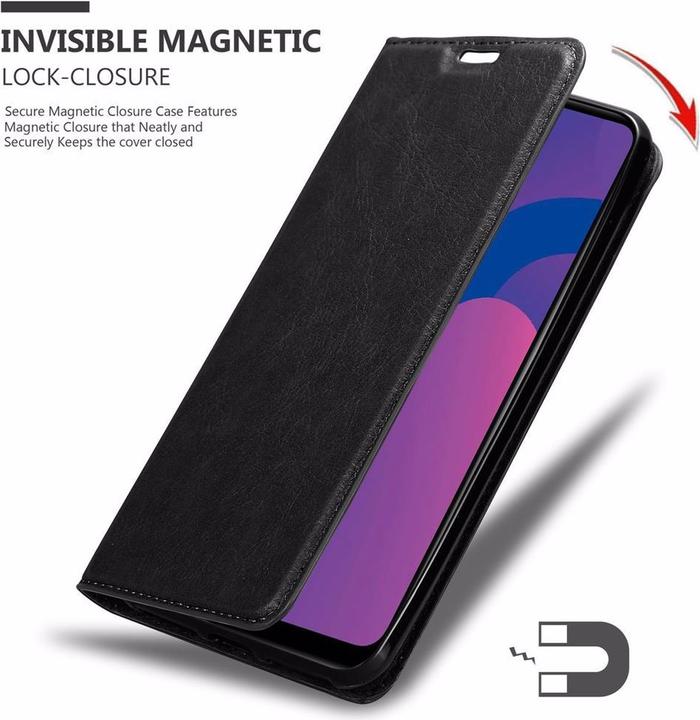 Actual product image Cadorabo Book Invisible Magnet Cover (Honor Play 9A)