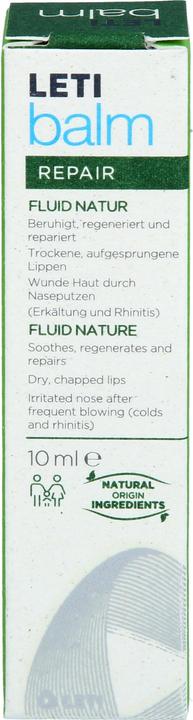 Produktbild Leti balm Fluid Natur - Schützender Nasen- und Lippenbalsam bei trockener und rissiger Haut mit natü (10 ml)