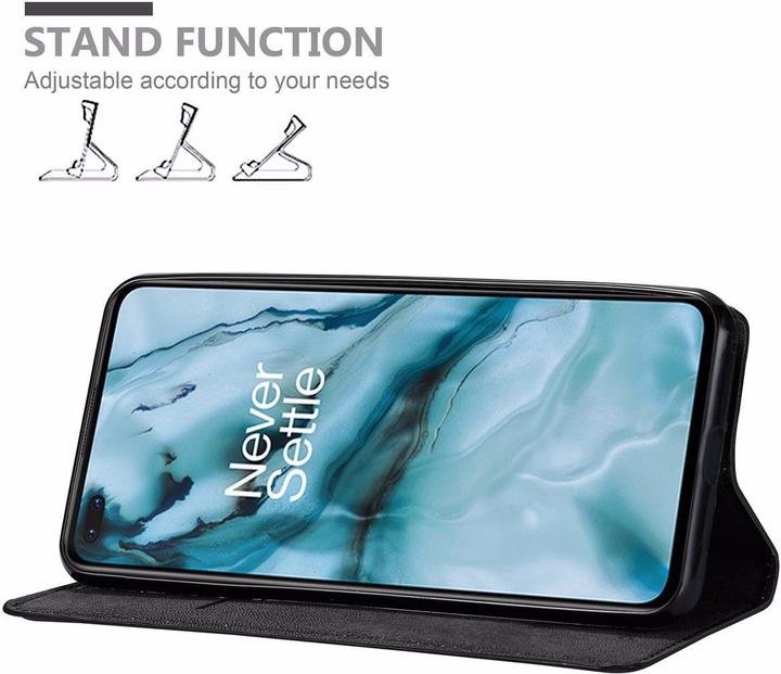 Actual product image Cadorabo Book Invisible Magnet Cover (OnePlus North)