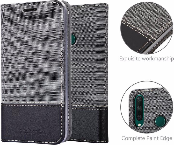 Image du produit Cadorabo Couverture look jeans Book (Huawei Y6p)