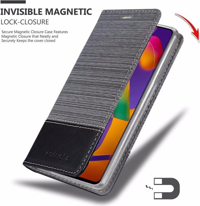 Productafbeelding Cadorabo Boek Jeans Optiek Cover (Samsung Galaxy M31s)