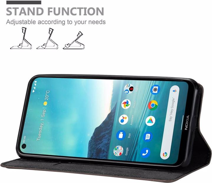 Immagine prodotto Cadorabo Copertina magnetica invisibile del libro (Nokia 3.4)