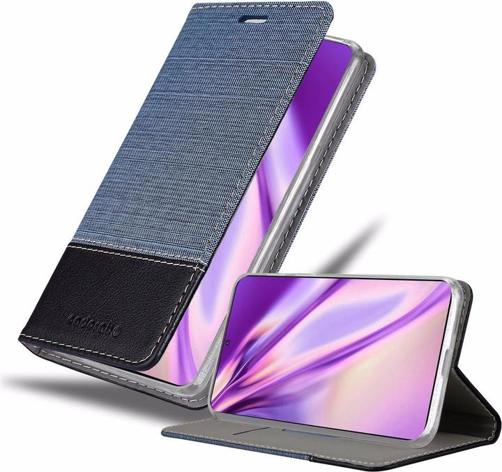 Actual product image Cadorabo Book Jeans Optics Cover (Samsung Galaxy S21+)