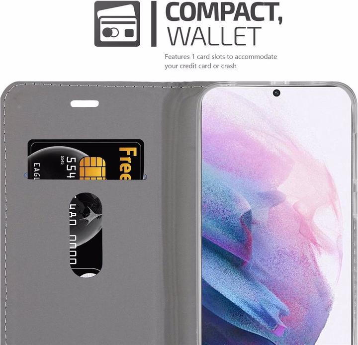 Actual product image Cadorabo Book Jeans Optics Cover (Samsung Galaxy S21+)