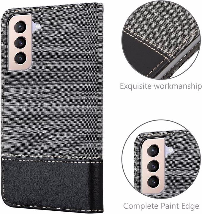 Productafbeelding Cadorabo Boek Jeans Optiek Cover (Samsung Galaxy S21+)