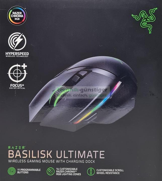Productafbeelding Razer Basilisk Ultimate (Draadloze)