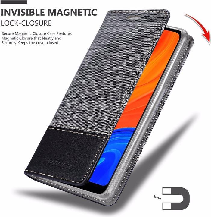Actual product image Cadorabo Book Jeans Optics Cover (Huawei Y6s)