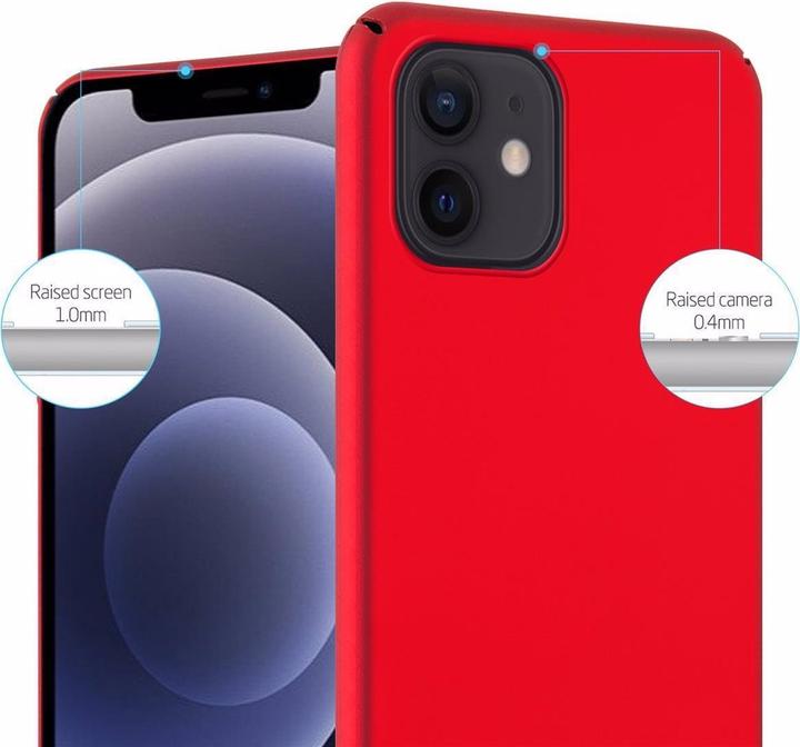 Image du produit Cadorabo Hard Cover Couverture métallique mate (Apple iPhone 12 mini)