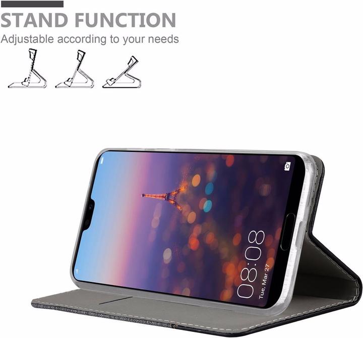 Actual product image Cadorabo Book Jeans Optics Cover (Huawei P20 Pro)