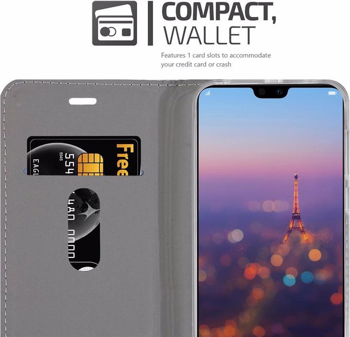 Actual product image Cadorabo Book Jeans Optics Cover (Huawei P20 Pro)