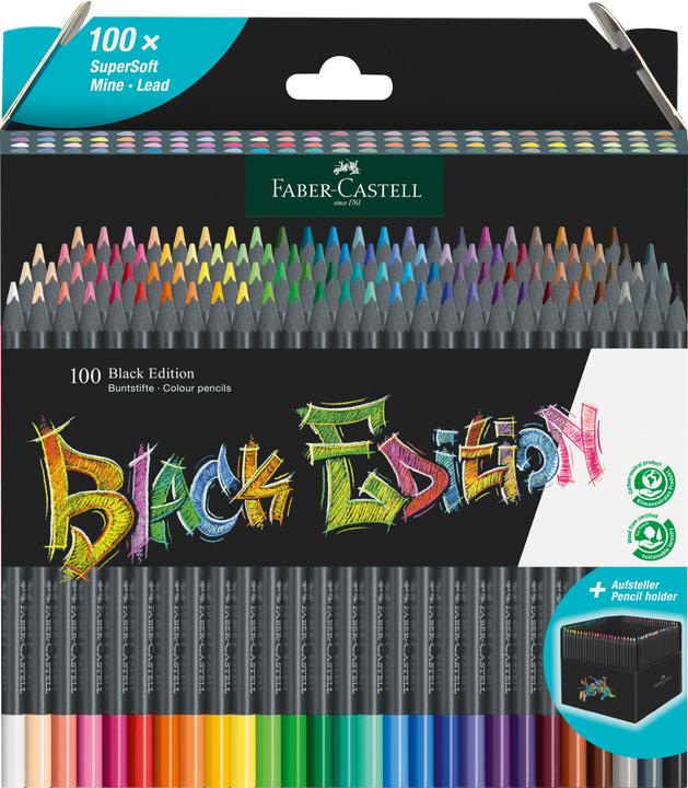Faber-Castell Black Edition (Sorted, 100 x)