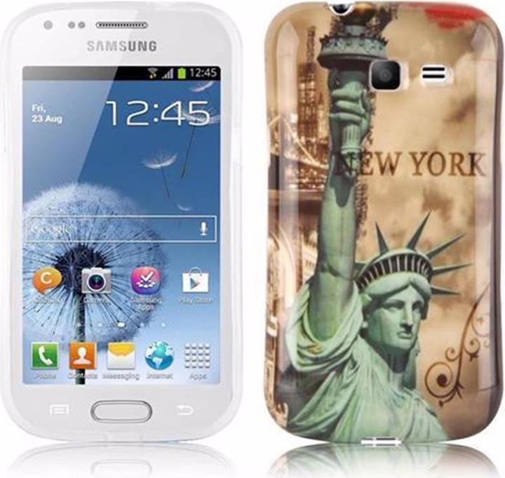 Actual product image Cadorabo Hard cover with imprint cover (Samsung Galaxy Trend Lite)