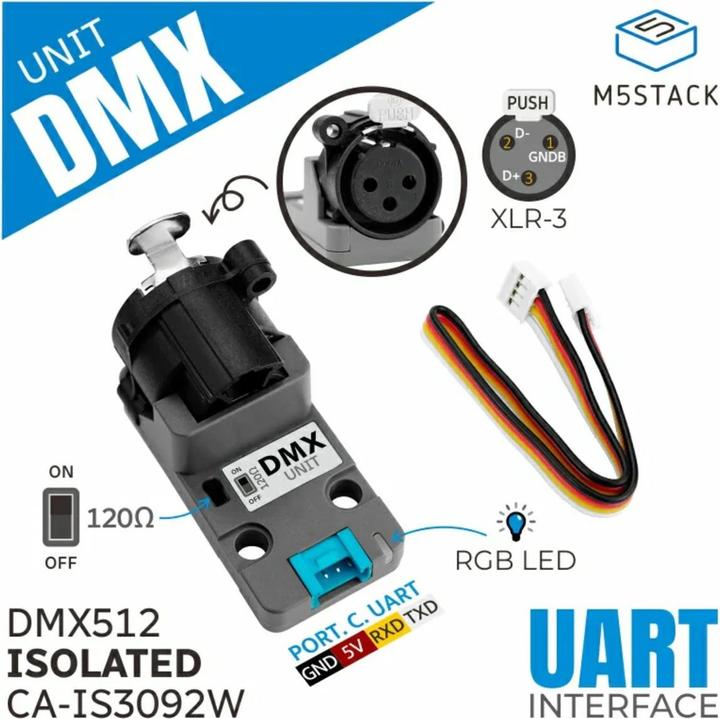 Immagine prodotto M5Stack Unità DMX