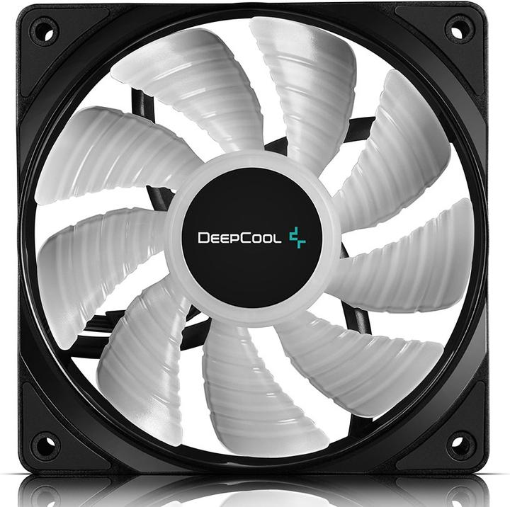 Produktbild Deepcool RF 120M Computergehäuse Ventilator 12 cm Schwarz 5 Stück(e) (120 mm, 5 x)