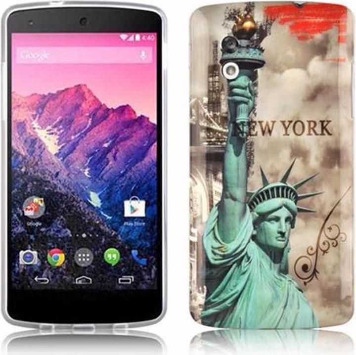 Actual product image Cadorabo Hard cover with imprint cover (LG Nexus 5)