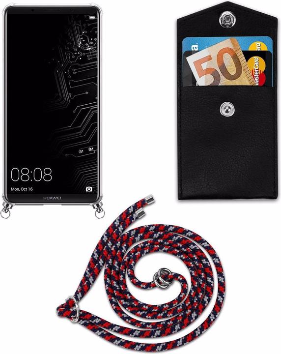 Produktbild Cadorabo TPU Handy Kette SILBER Cover