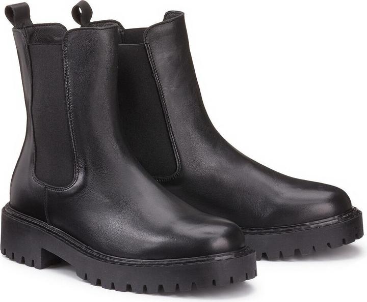 Image du produit La Redoute Collections Bottes chelsea en cuir Signature (42)