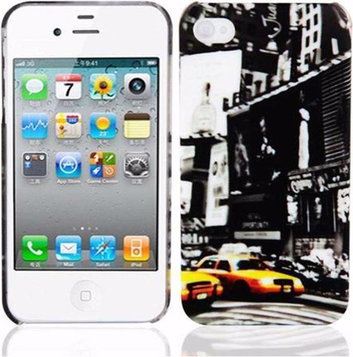 Produktbild Cadorabo Hard Cover mit Aufdruck Cover (Apple iPhone 4s, Apple iPhone 4)