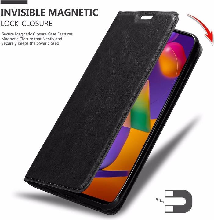 Produktbild Cadorabo Book Invisible Magnet Cover (Samsung Galaxy M31s)