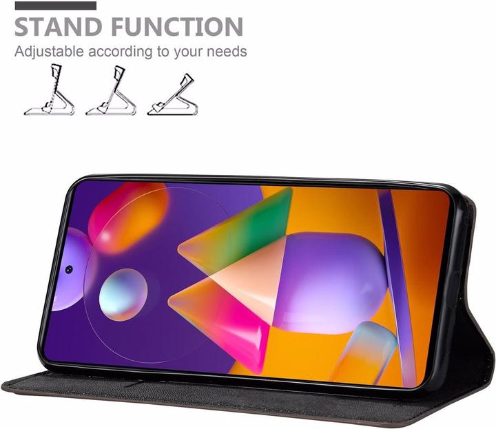 Produktbild Cadorabo Book Invisible Magnet Cover (Samsung Galaxy M31s)