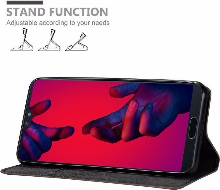 Productafbeelding Cadorabo Boek Onzichtbare Magneethoes (Huawei P20 Pro)