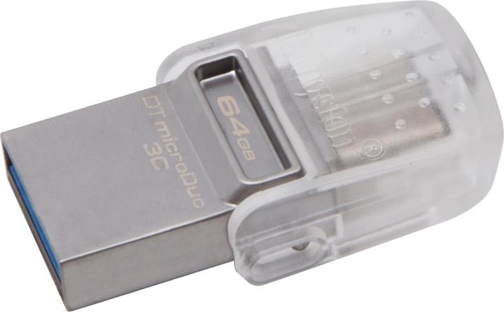 Actual product image Kingston DataTraveler microDuo 3C (64 GB, USB-C, USB-A, USB 3.1)