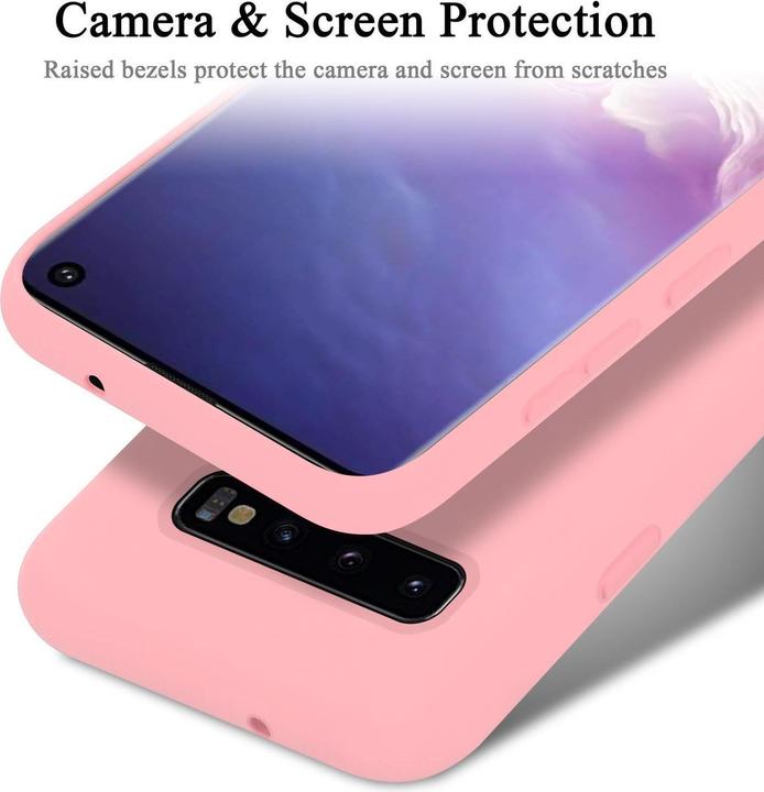 Image du produit Cadorabo TPU Liquid Silicone Case Cover (Samsung Galaxy S10+)