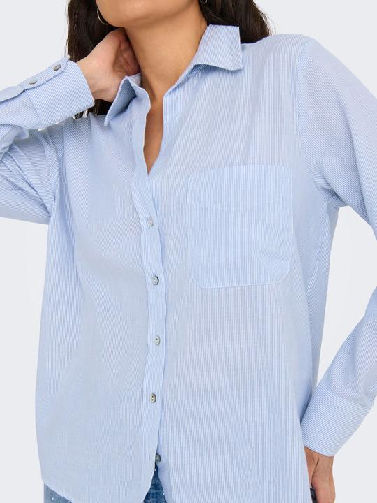 Actual product image Only Pgalina Life L/S Stripe Shirt Wvn (M)