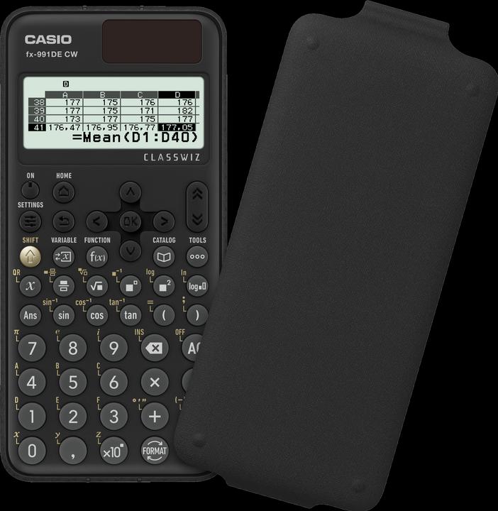 Produktbild Casio FX-991DE CW (Solarzellen, Batterien)