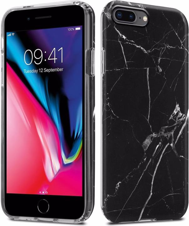 Actual product image Cadorabo IMD TPU Colorful Marble Cover (Apple iPhone 7 Plus, Apple iPhone 7s Plus, Apple iPhone 8 Plus)