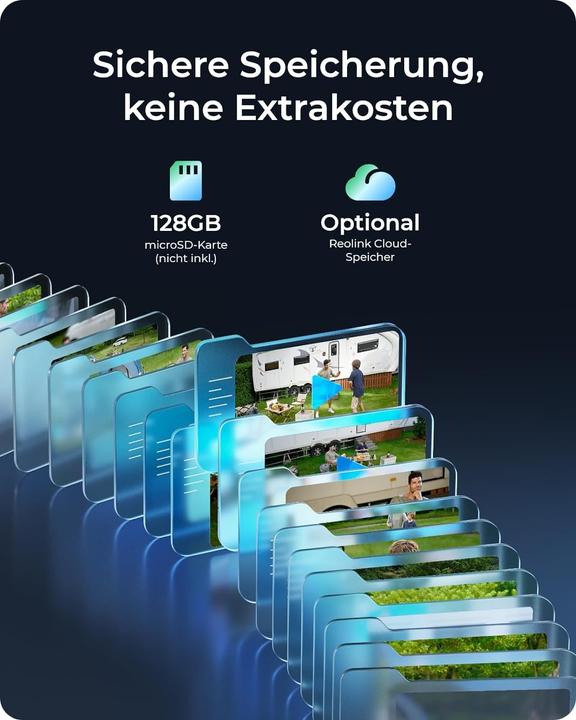 Produktbild Reolink 4G/LTE-Kamera GO Ultra inkl. Solarpanel 2 + SIM (3840 x 2160 Pixels)