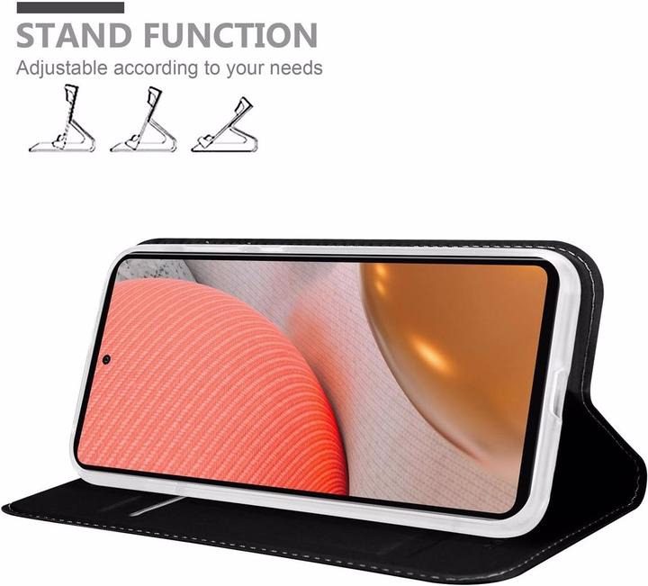 Actual product image Cadorabo Book Classy Style Cover (Samsung Galaxy A72)