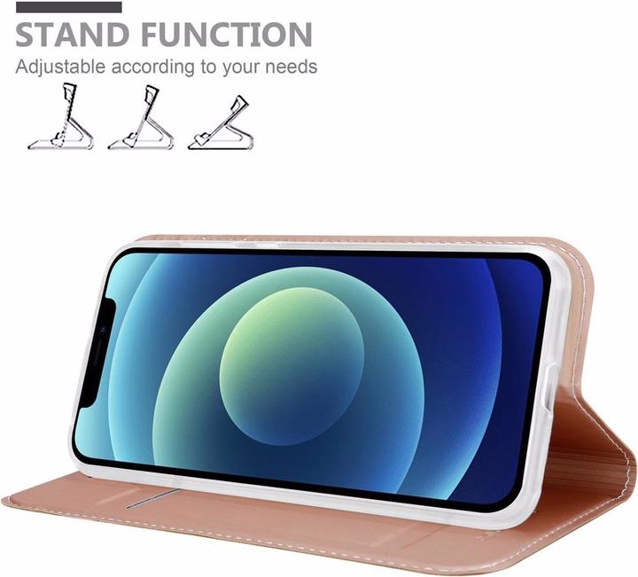 Actual product image Cadorabo Book Classy Style Cover (Apple iPhone 12 mini)