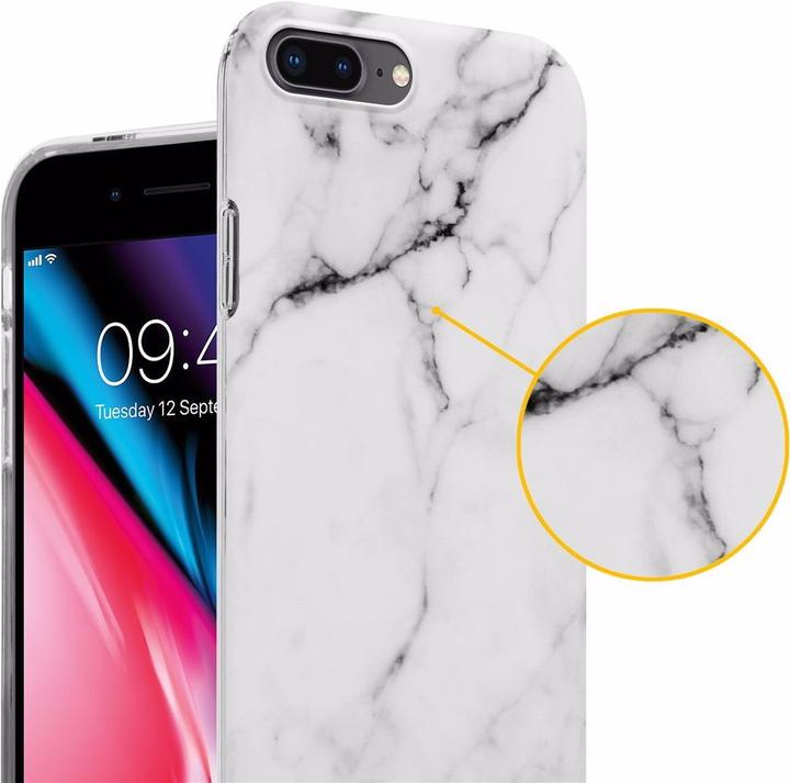 Productafbeelding Cadorabo IMD TPU kleurrijke marmeren hoes (Apple iPhone 7 Plus, Apple iPhone 7s Plus)