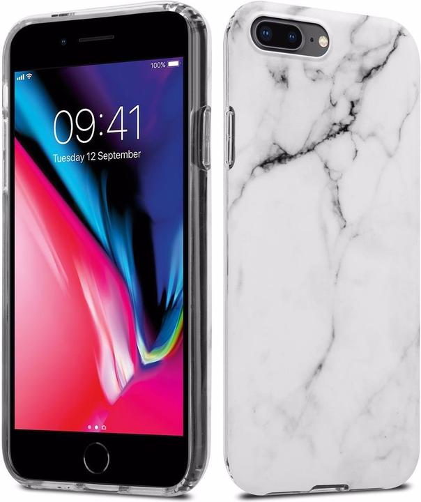 Productafbeelding Cadorabo IMD TPU kleurrijke marmeren hoes (Apple iPhone 7 Plus, Apple iPhone 7s Plus)