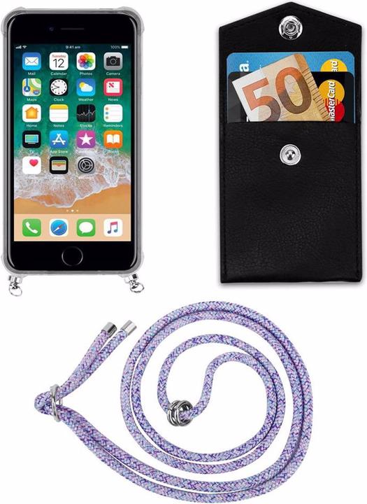 Produktbild Cadorabo TPU Handy Kette SILBER Cover
