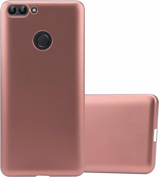 Productafbeelding Cadorabo TPU matte metalen hoes (Huawei P Smart (2018), Huawei Enjoy 7S)