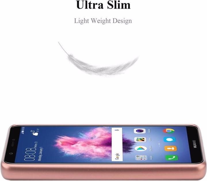 Productafbeelding Cadorabo TPU matte metalen hoes (Huawei P Smart (2018), Huawei Enjoy 7S)