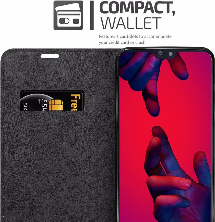 Productafbeelding Cadorabo Boek Onzichtbare Magneethoes (Huawei P20 Pro)