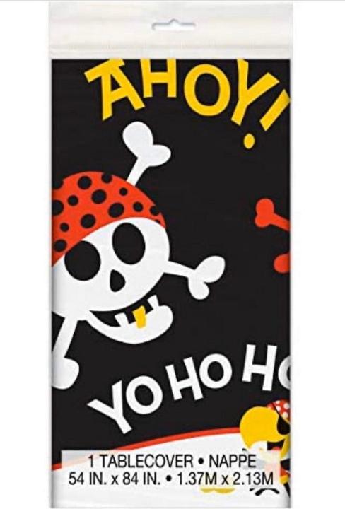 Image du produit Unique Party Nappe pirate en plastique (213,36 x 137,16 cm)