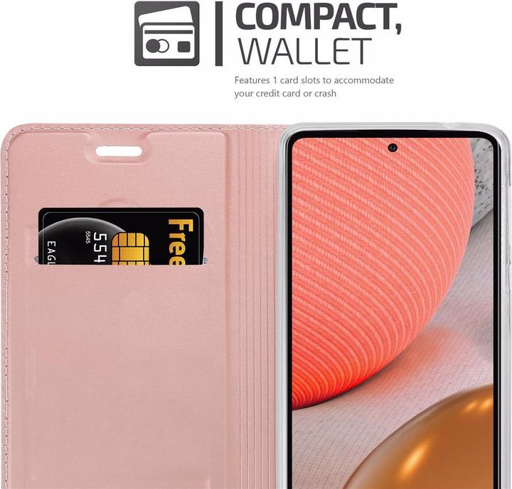 Actual product image Cadorabo Book Classy Style Cover (Samsung Galaxy A72)