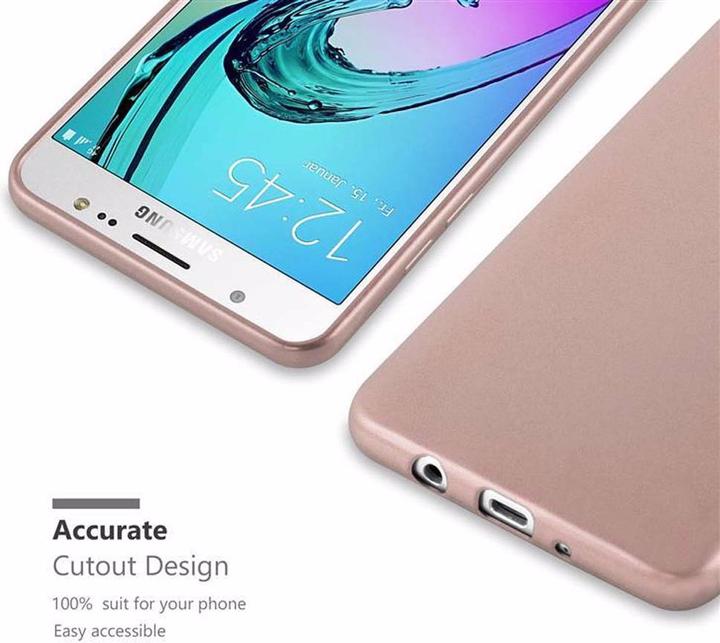 Produktbild Cadorabo TPU Matt Metallic Cover (Samsung Galaxy J7 2016)