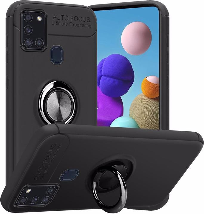 Actual product image Cadorabo TPU Auto Focus Cover (Samsung Galaxy A21s)