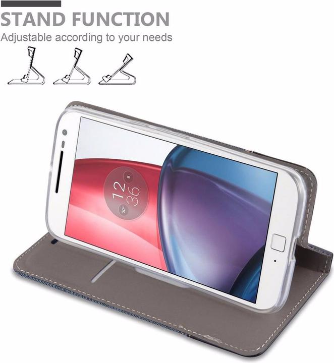 Immagine prodotto Cadorabo Copertina del libro Jeans Optics (Motorola Moto G4 Plus)