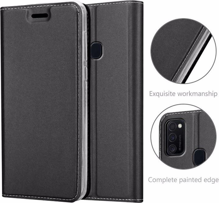 Productafbeelding Cadorabo Boek Classy Style Cover (Samsung Galaxy M30, Samsung Galaxy M21)