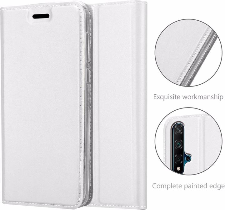 Image du produit Cadorabo Book Classy Style Cover (TCL 20S, Huawei Nova 5T, K20)