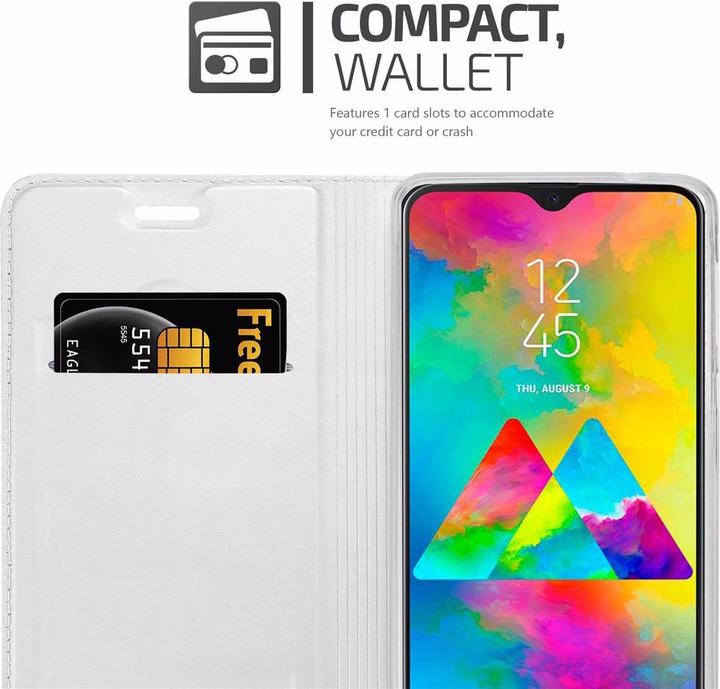 Immagine prodotto Cadorabo Copertina in stile libro di classe (Samsung Galaxy M20)