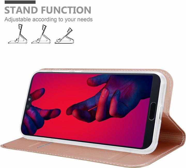 Actual product image Cadorabo Book Classy Style Cover (Huawei P20 Pro)