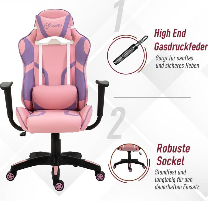 Actual product image Vinsetto Gaming chair